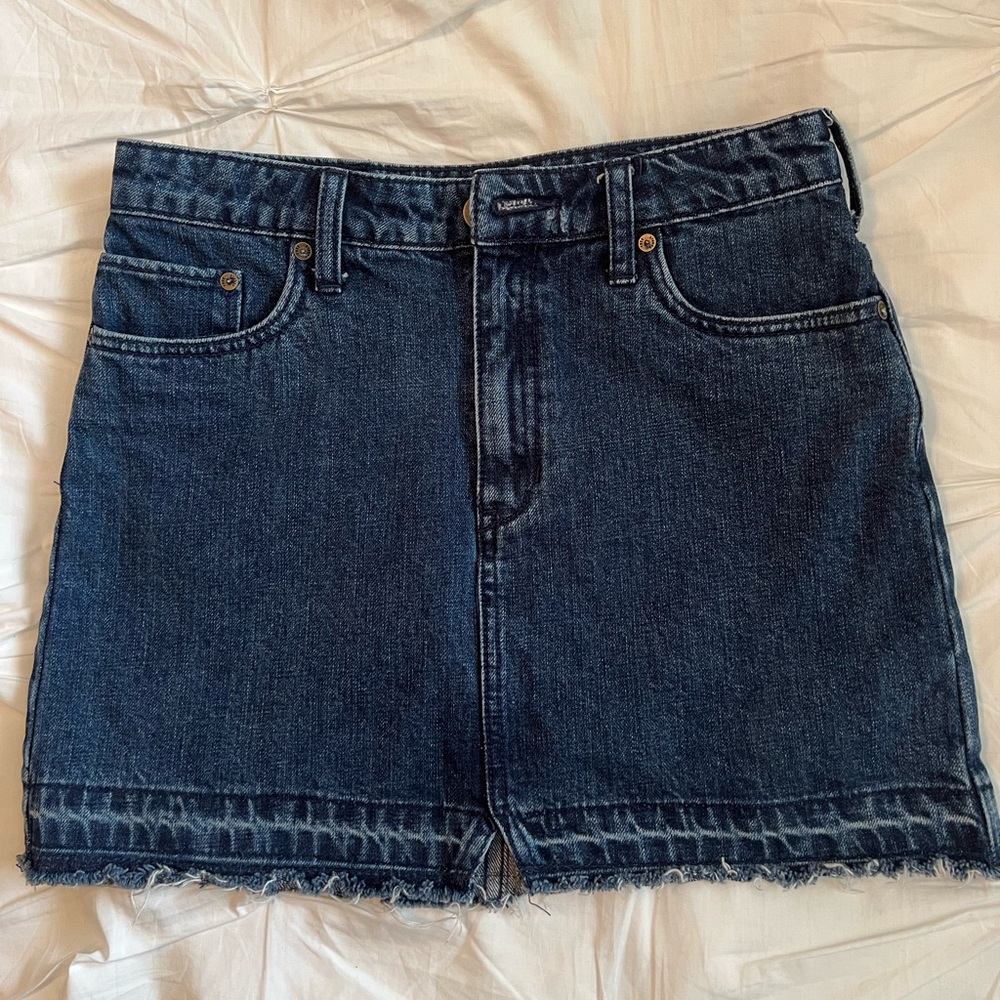 Free People Denim Mini Skirt in size 2